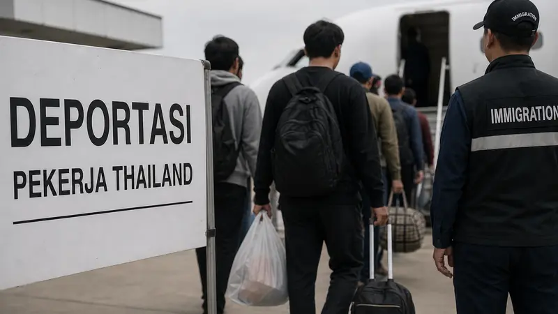 Laos Kirim Pulang 41 Warga Thailand Terkait Kasus Jaringan Judi Gelap