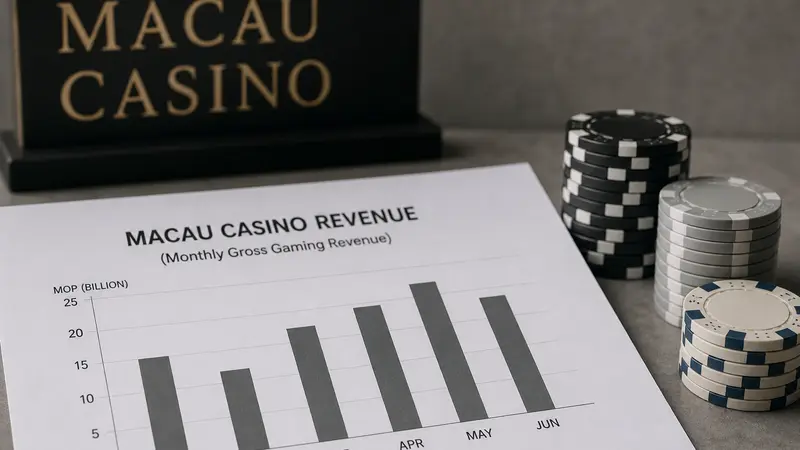 Pendapatan Kasino Macau Juli Meningkat Dibanding Juni Meski Turun Tahunan